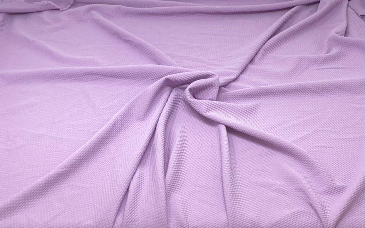 1 Yard Bullet Knit Fabric Solid Color For Structured Garments Bows Headwraps 60 Inch Wide